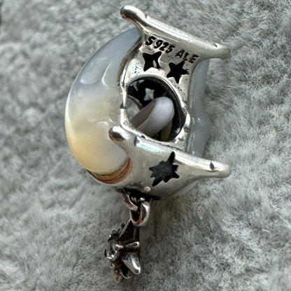 Charm Luna Y Estrella Pandora Vista Lateral