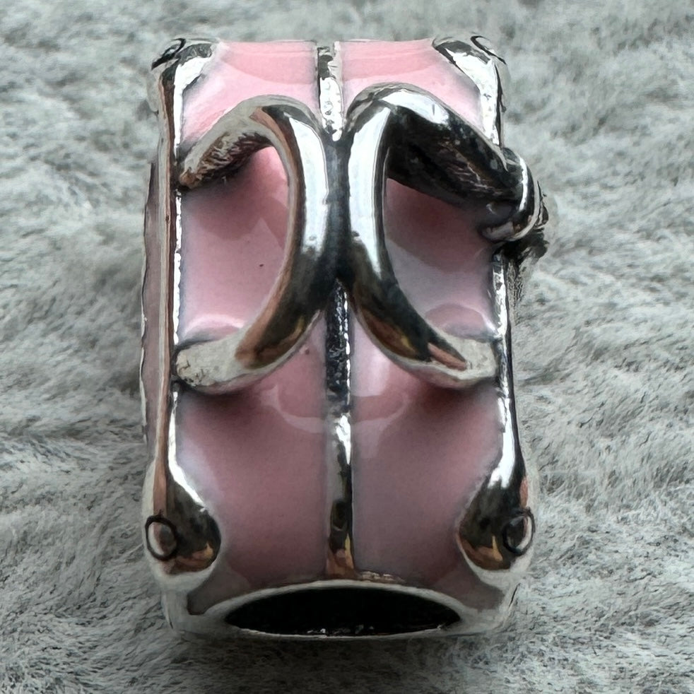 Charm Maleta De Viaje Rosa Pandora 3