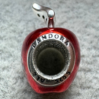 Charm Manzana Roja Princesa Blancanieves Disney Pandora Vista Lateral