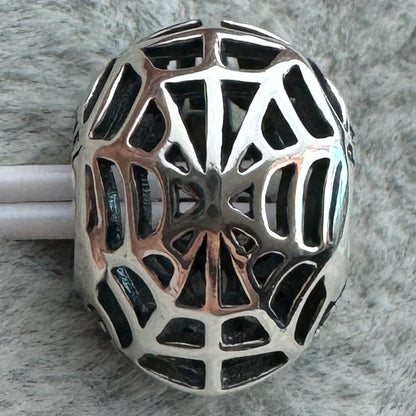Charm Máscara De Spider-Man Marvel Pandora Vista Desde Atrás