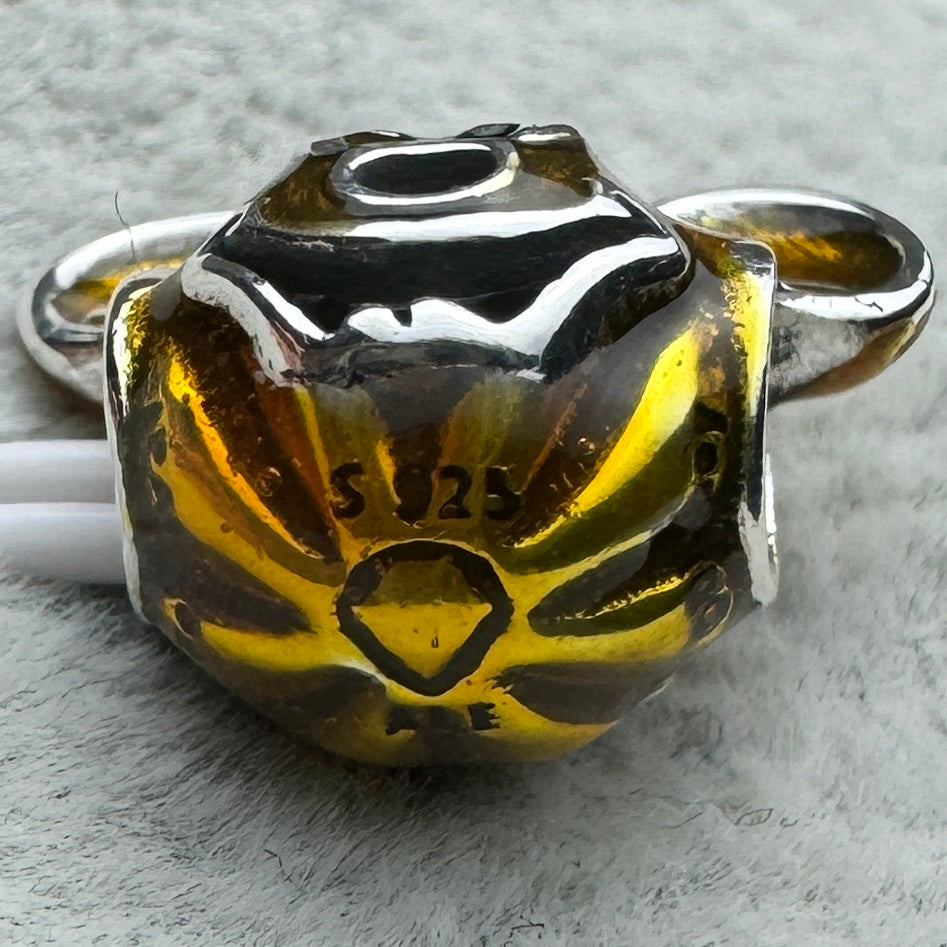 Charm Mickey Calabaza Disney Pandora Vista Desde Abajo