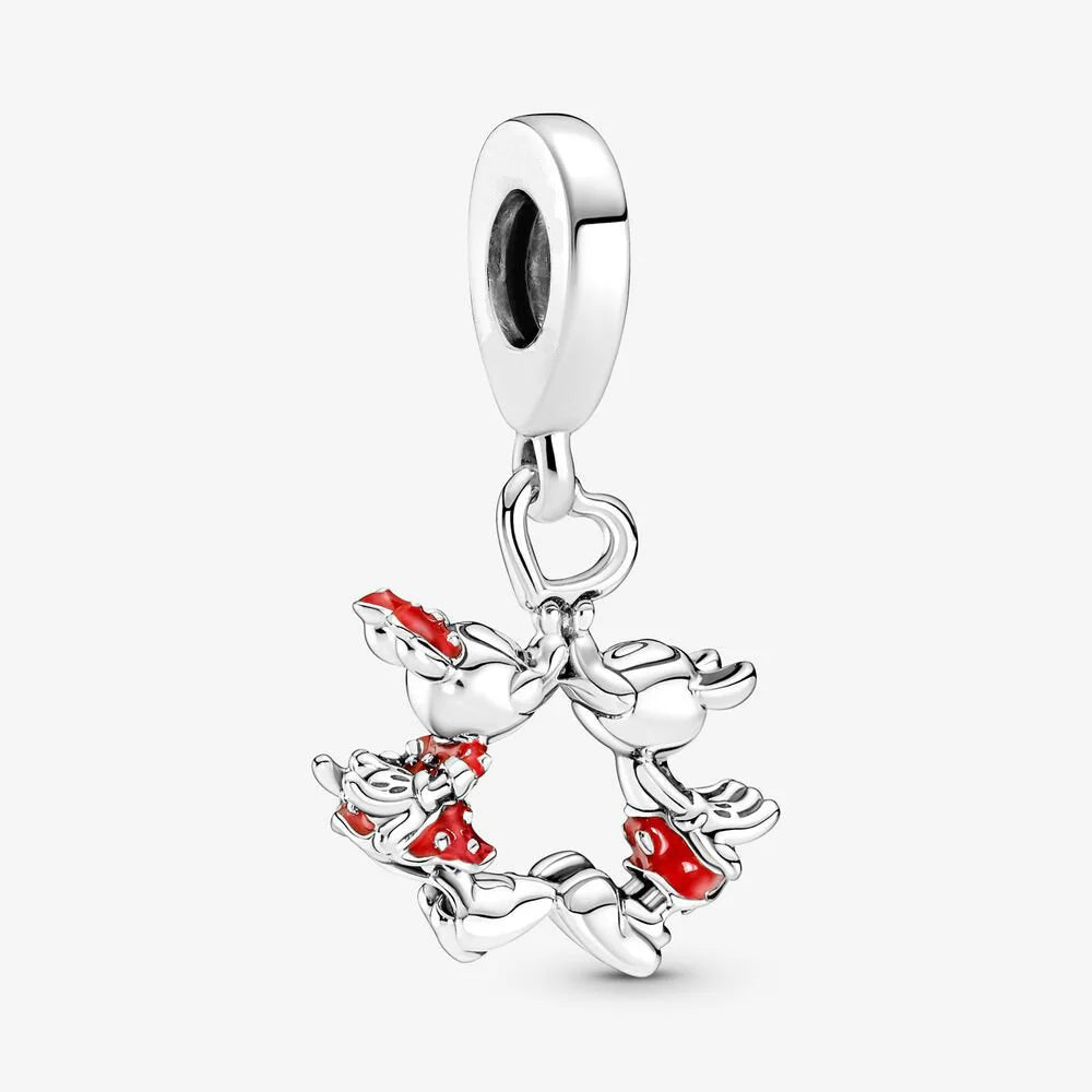 Charm Mickey Y Minnie Beso Disney Pandora