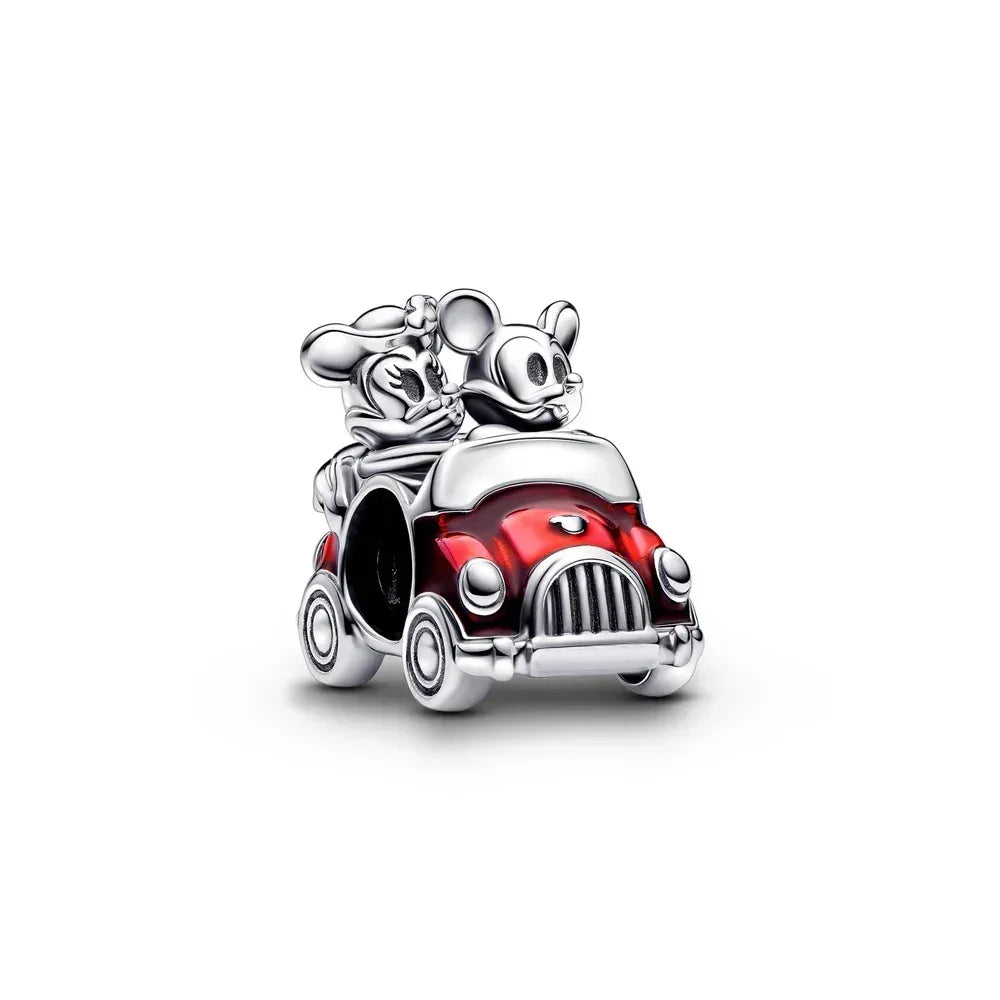 Charm Mickey Y Minnie En Carro Rojo Disney Pandora