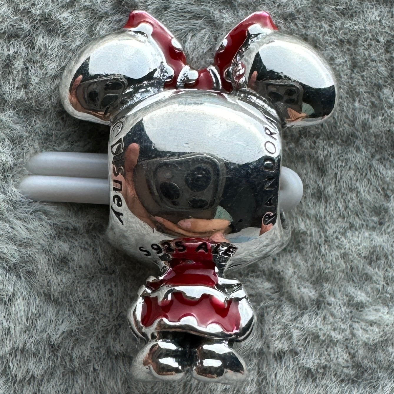 Charm Minnie Disney Pandora Vista Desde Atrás