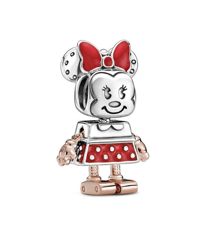 Charm Minnie Robot Movible Disney Pandora