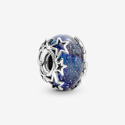 Charm Murano Galaxia Y Estrellas Pandora