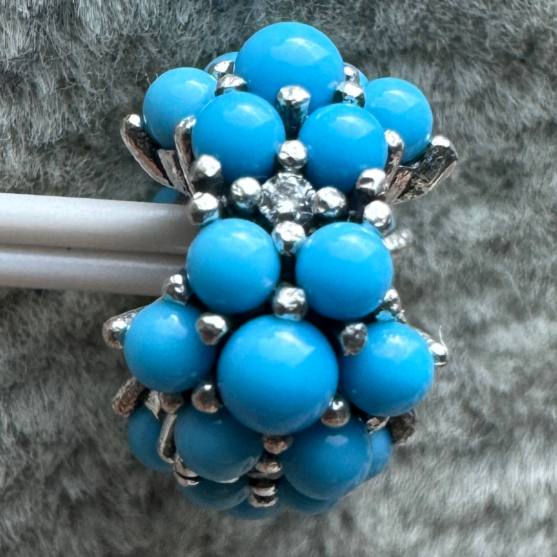 Charm Océano Azul Turquesa Pandora Vista Frontal