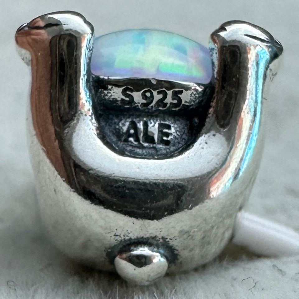 Charm Oso Polar Opalescente Pandora 3