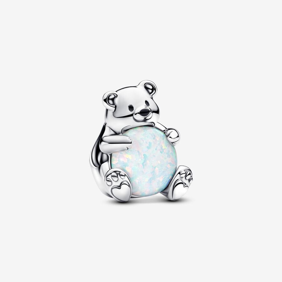 Charm Oso Polar Opalescente Pandora 4