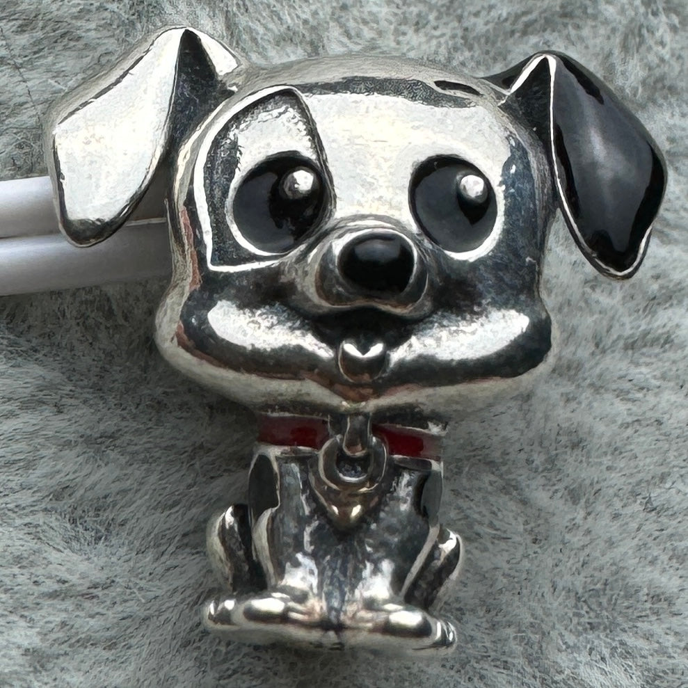  Charm Perro Patch De 101 Dálmatas De Disney Pandora Vista Frontal