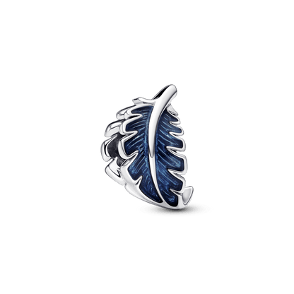 Charm Pluma Curvada Azul Pandora