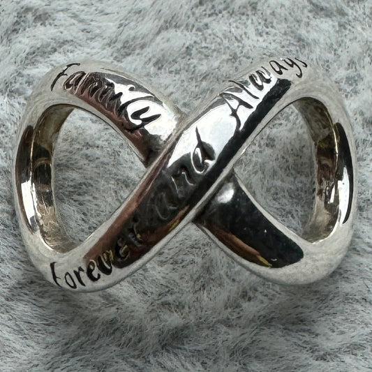 Charm Por Siempre Y Para Siempre Infinito Pandora Vista Frontal