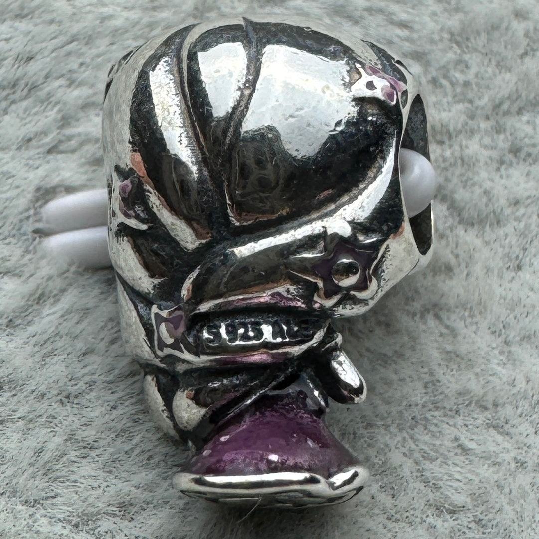 Charm Princesa Rapunzel Disney Pandora Vista Desde Atrás