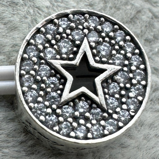 Charm Redondo Estrella Brillante Pandora