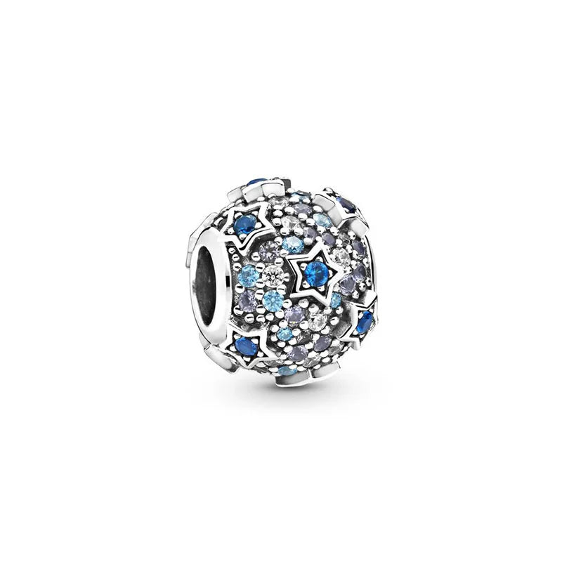 Charm Redondo Estrellas Brillantes 2 Pandora