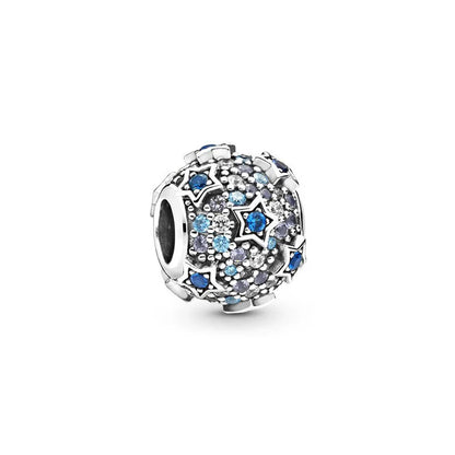 Charm Redondo Estrellas Brillantes 2 Pandora