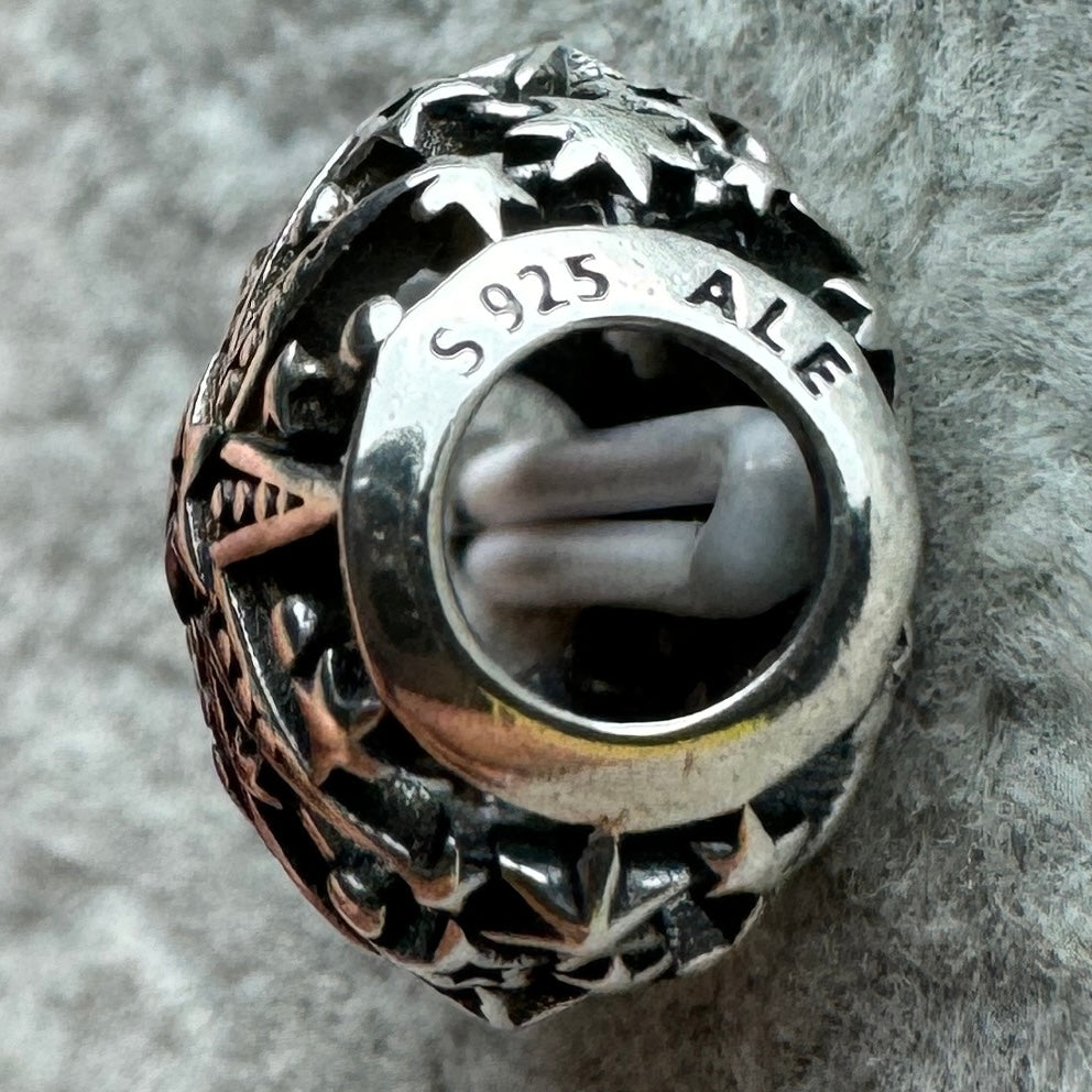 Charm Redondo Estrellas Celestiales Pandora Vista Lateral