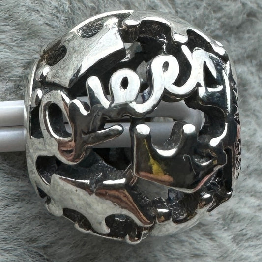 Charm Redondo Queen Reina Coronas Pandora Vista Frontal