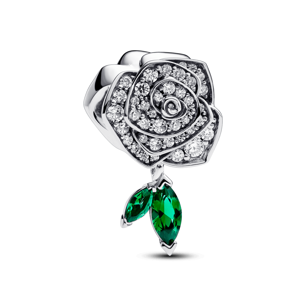 Charm Rosa Floreciendo Brillante Pandora