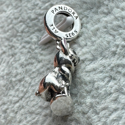 Charm Stitch Con Castillo Disney Parks Pandora Vista Del Costado
