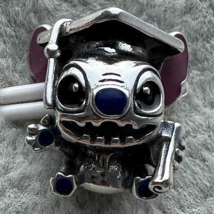 Charm Stitch Disney Graduación Pandora Vista Frontal