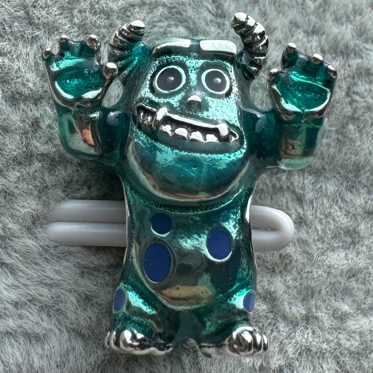 Charm Sulley De Monsters. Inc Disney Pandora Vista Frontal