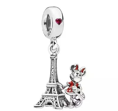 Charm Torre Eiffel De París Y Minnie Disney