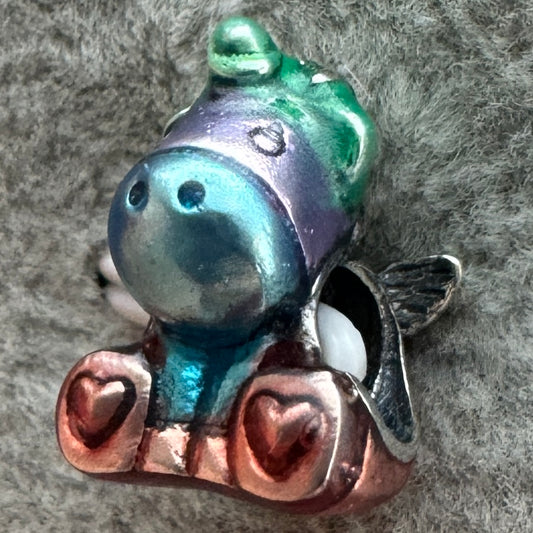 Charm Unicornio Colores Pandora Vista Frontal