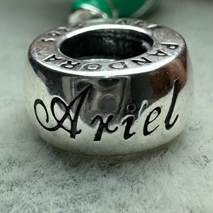 Charm Vestido Princesa Ariel Disney Pandora Vista Del Aro Donde Aparece Nombre