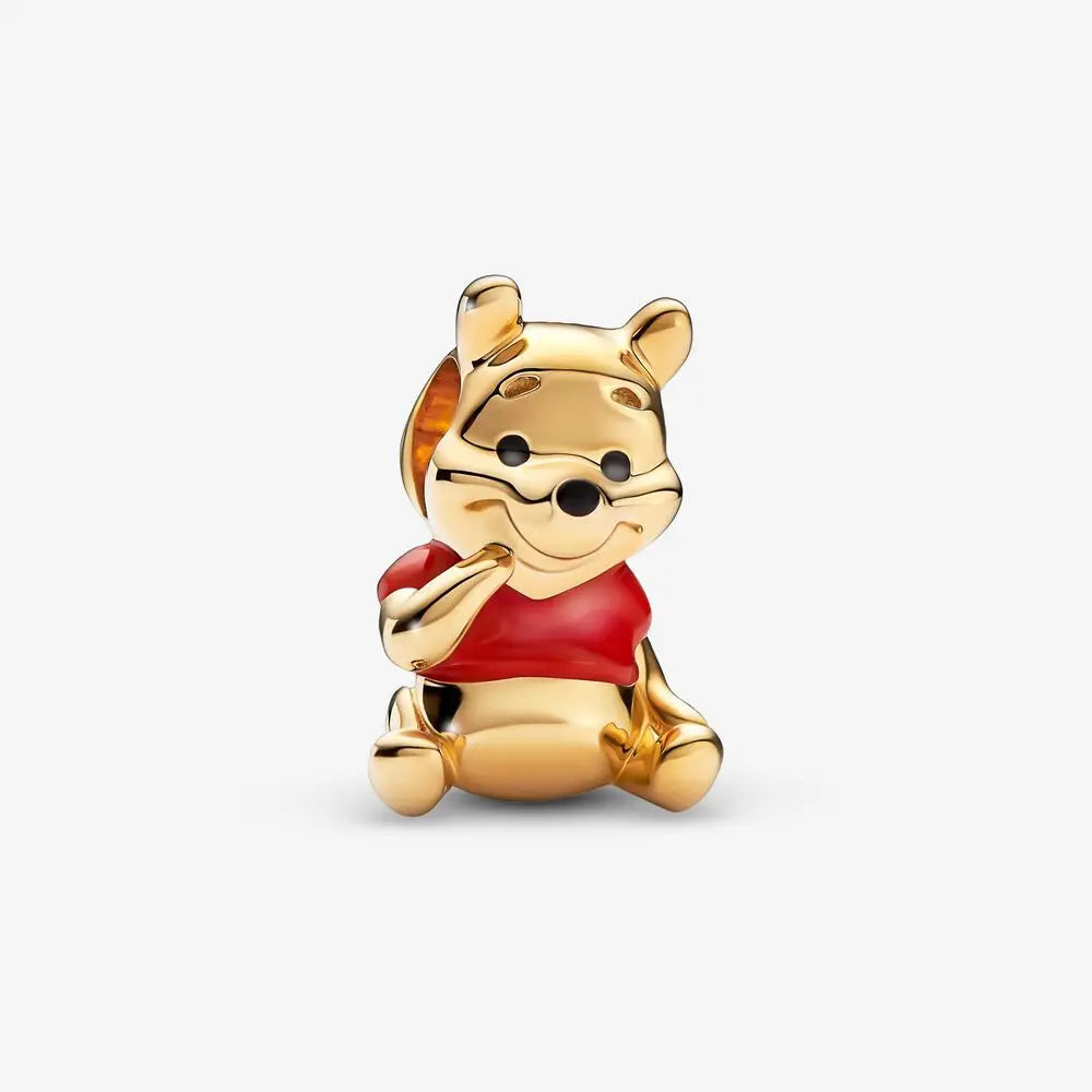 Charm Winnieh Pooh Dorado Disney Pandora
