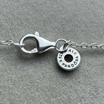 Collar Entrelazado Signature Pandora Vista Del Broche