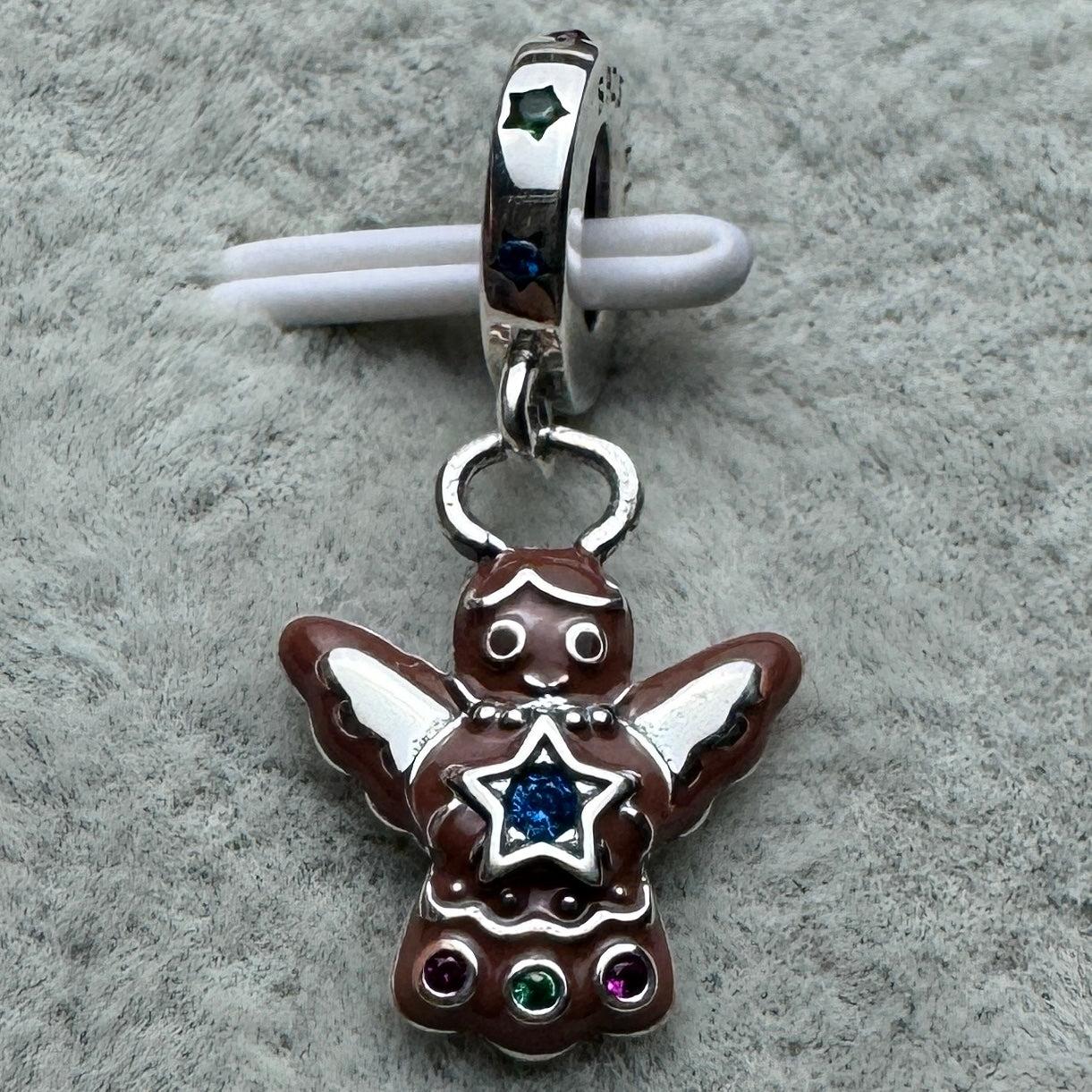 Charm Colgante Ángel Galleta De Jengibre
