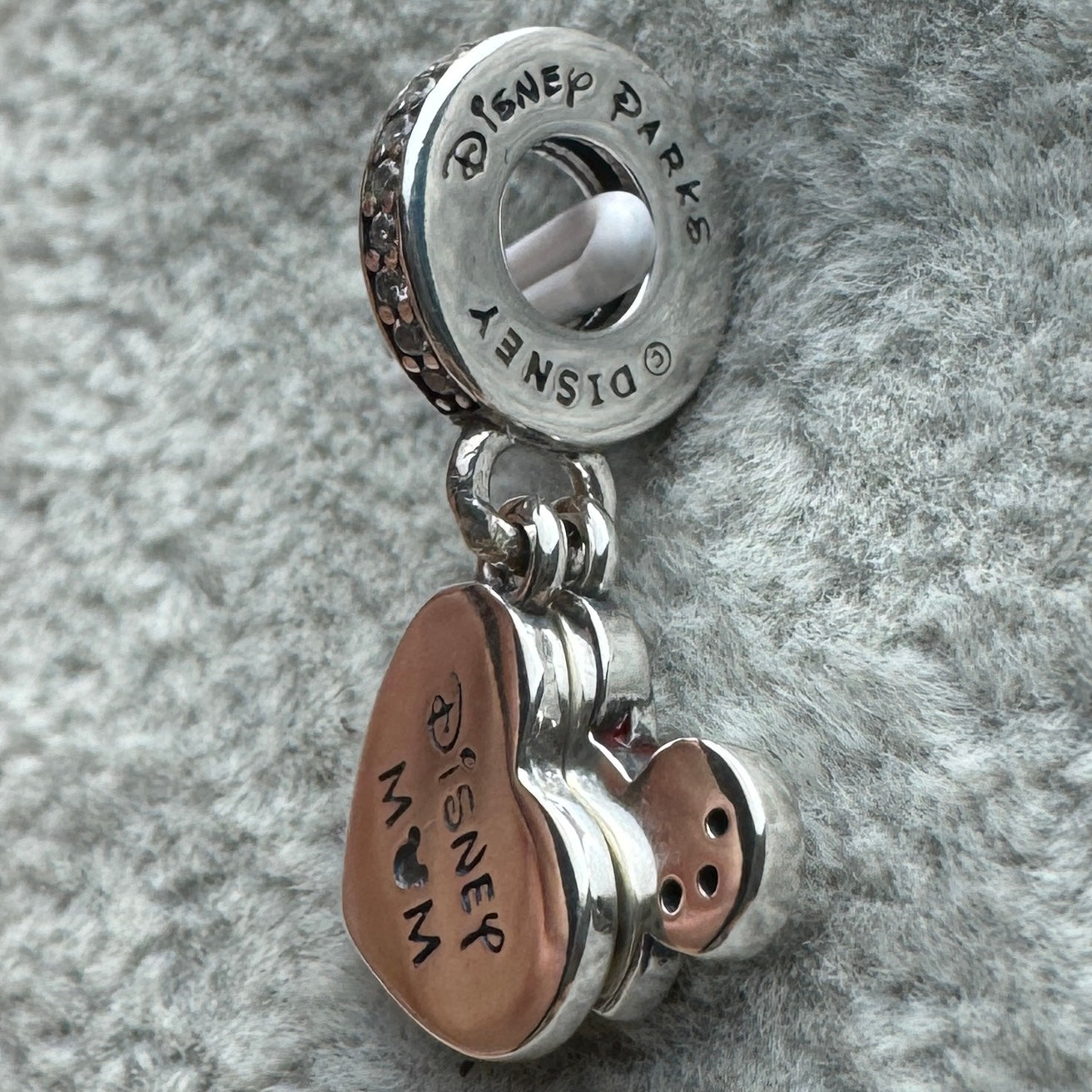 Charm Colgante Doble Minnie Disney Parks