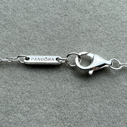 Collar Corazón Triple Zirconia 45 cm (Ajustable A 41 Y 36 cm)