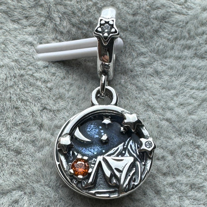 Charm Colgante Campamento Cielo Nocturno