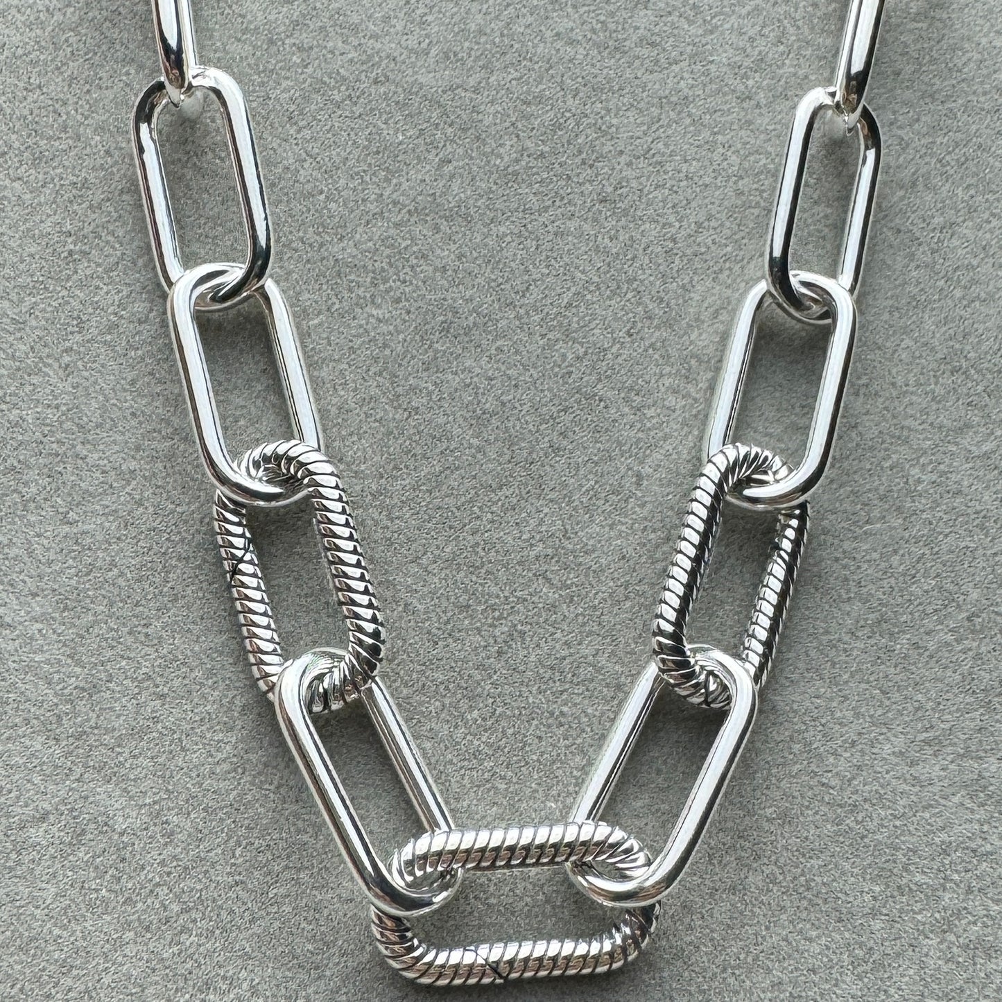 Collar De Eslabones 45 cm (Se Pueden Abrir 3 Eslabones)