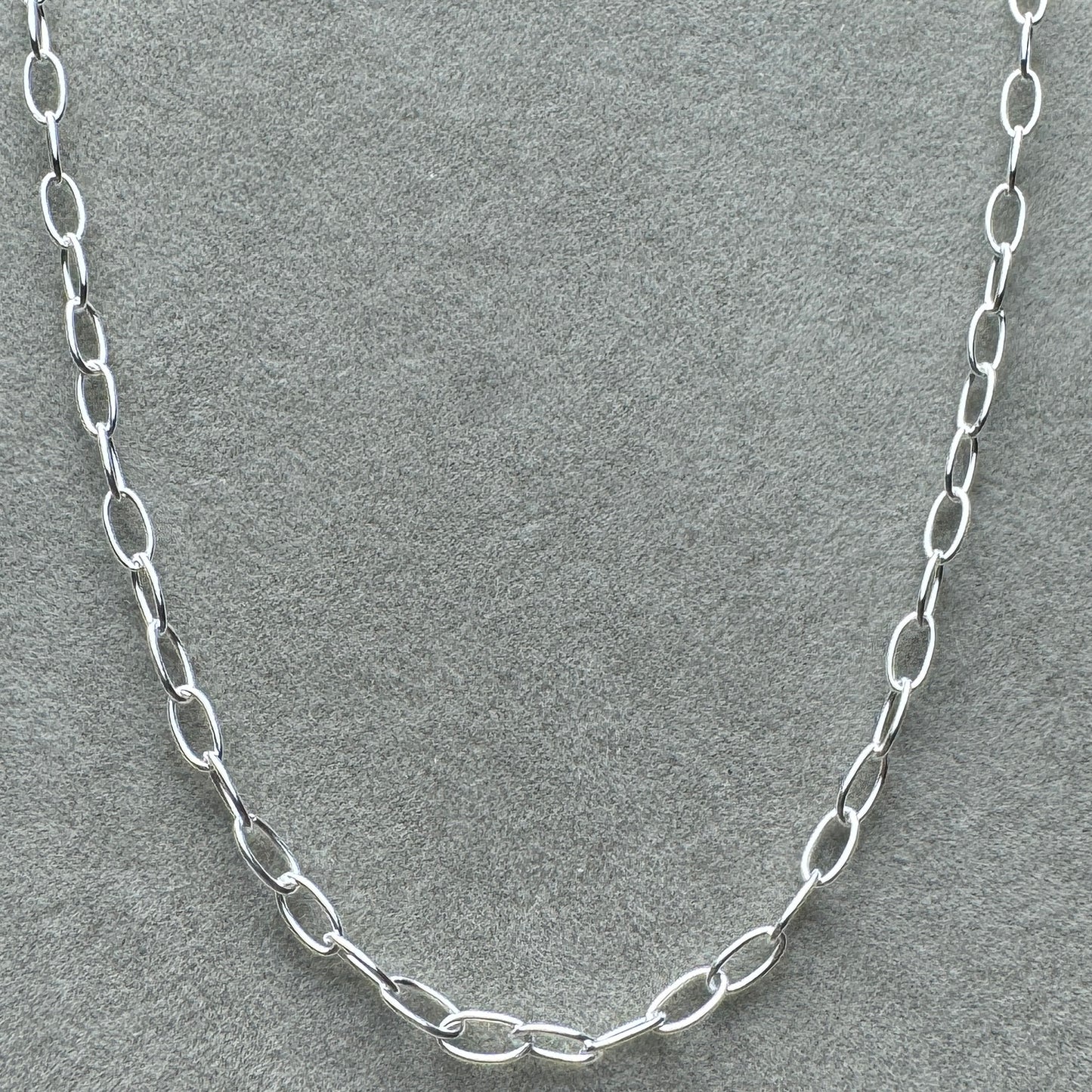 Collar De Eslabones Minis 45 cm (Ajustable Al Largo Deseado)