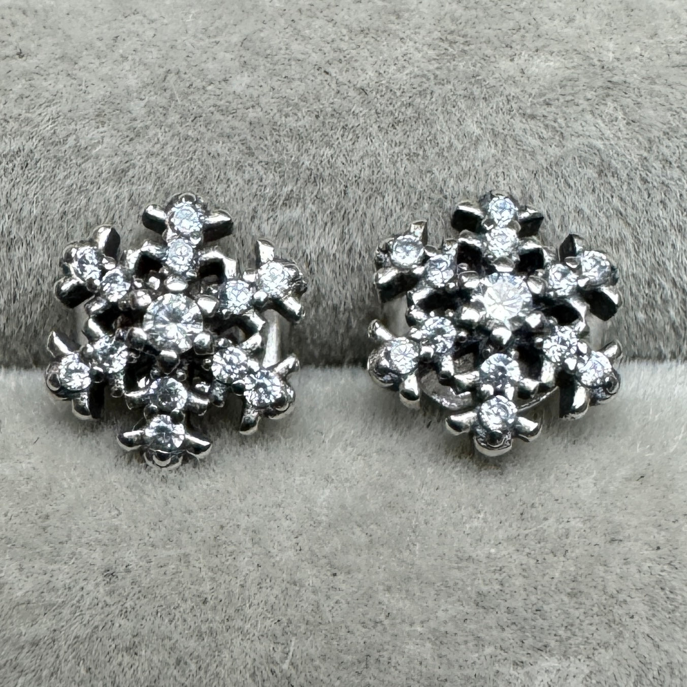 Aretes Copo De Nieve