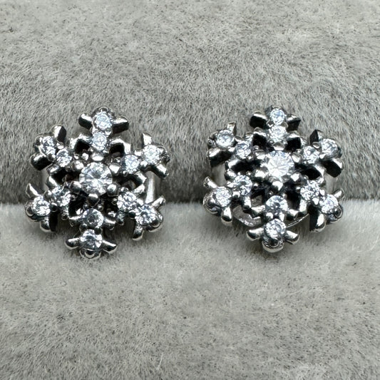 Aretes Copo De Nieve
