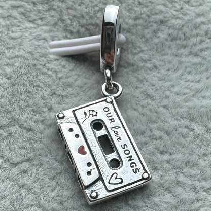 Charm Colgante Casete Amor