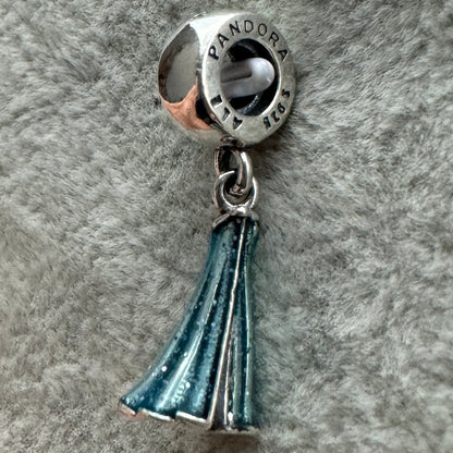 Charm Colgante Vestido Azul De Elsa