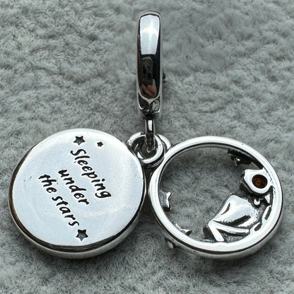 Charm Colgante Campamento Cielo Nocturno