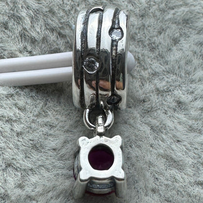 Charm Pavé Colgante Rosa