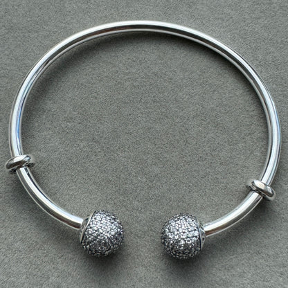 Brazalete Rígido Abierto Centelleante