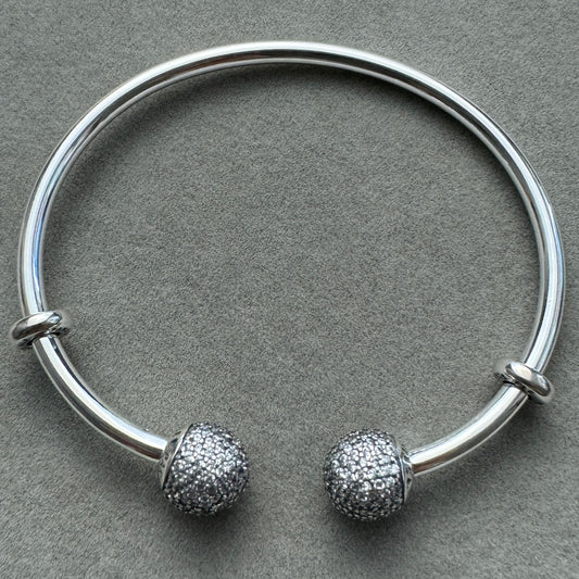 Brazalete Rígido Abierto Centelleante