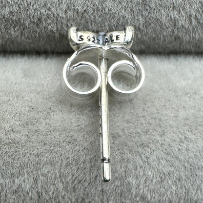 Aretes Corazón Triple Zirconia