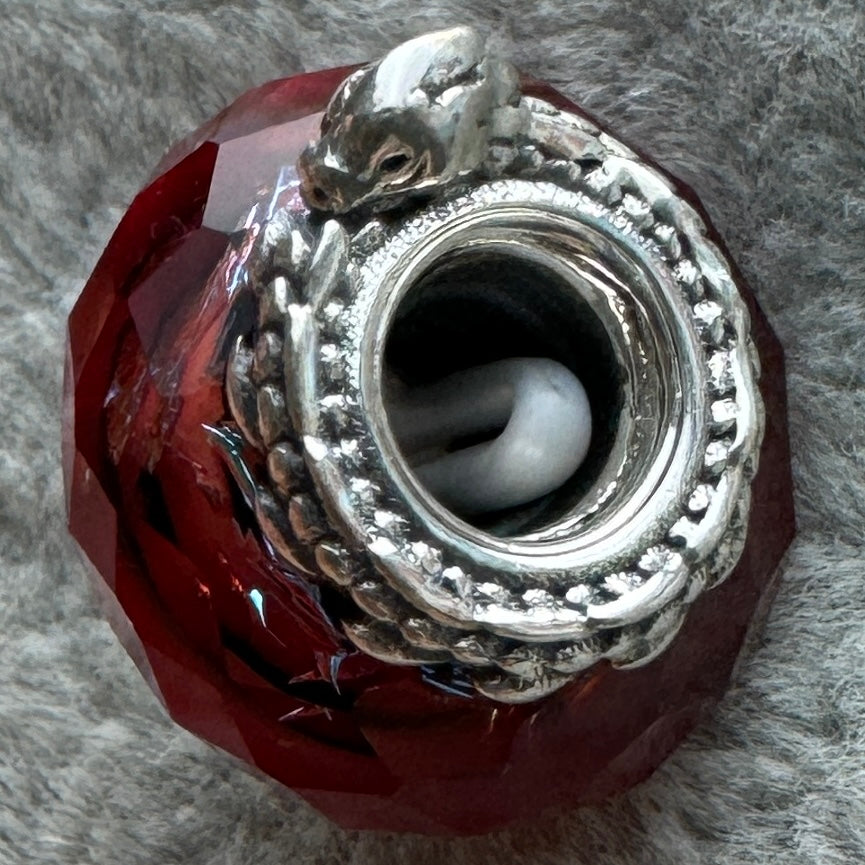Charm Murano Doble Dragones De Hielo y Fuego Game Of Thrones