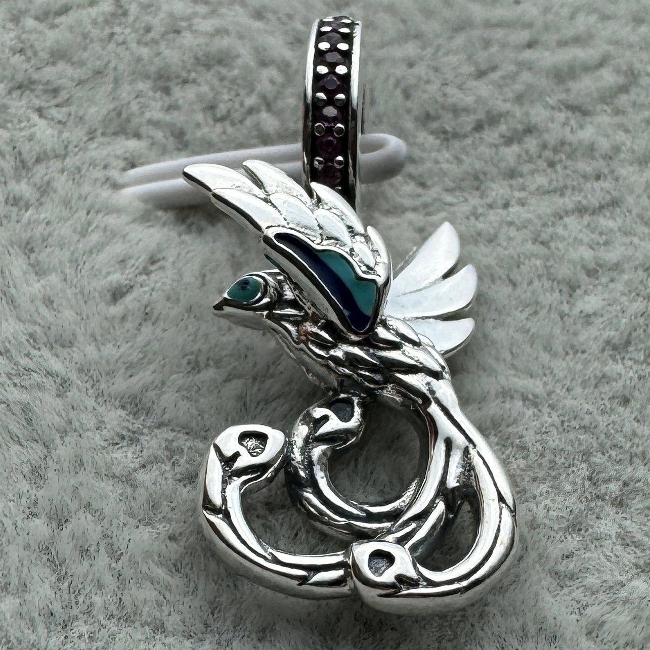 Charm Colgante Fénix Mítico