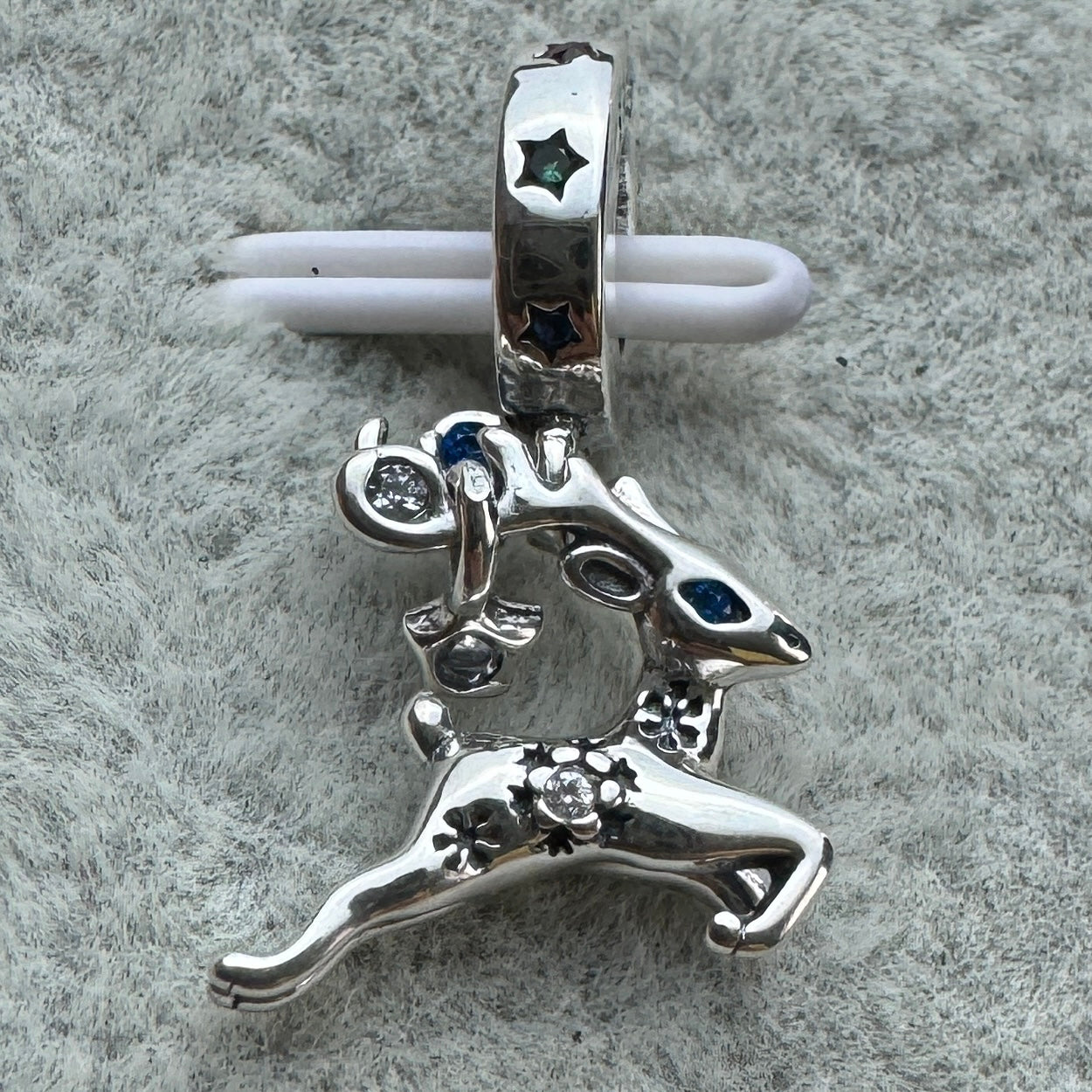 Charm Colgante Reno Navidad