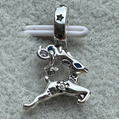 Charm Colgante Reno Navidad